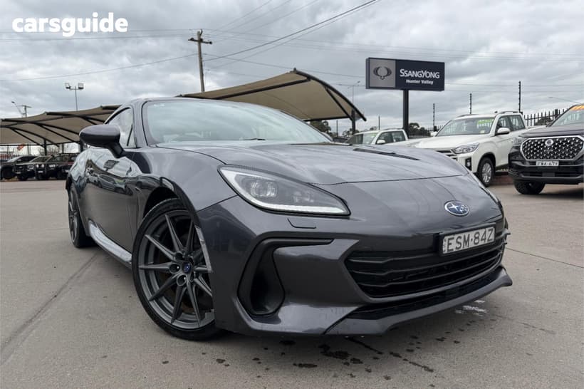 Grey 2022 Subaru BRZ Coupe S