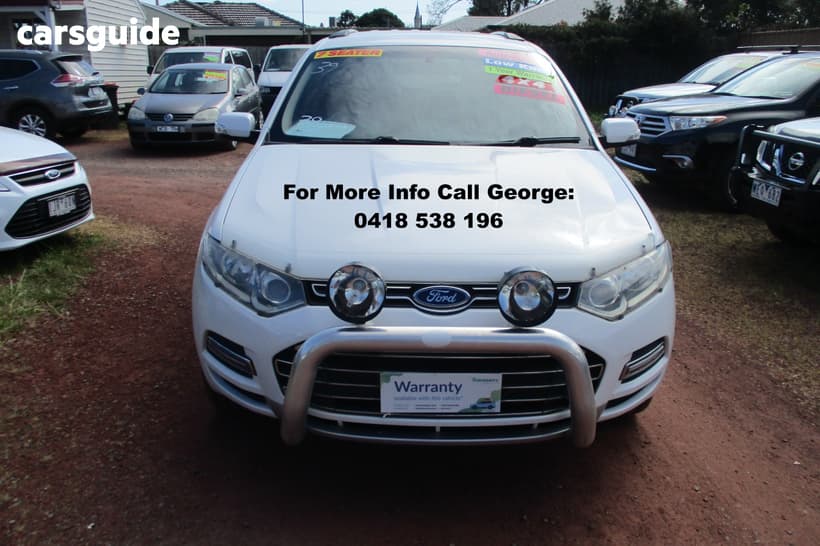 White 2012 Ford Territory Wagon Titanium (4X4)