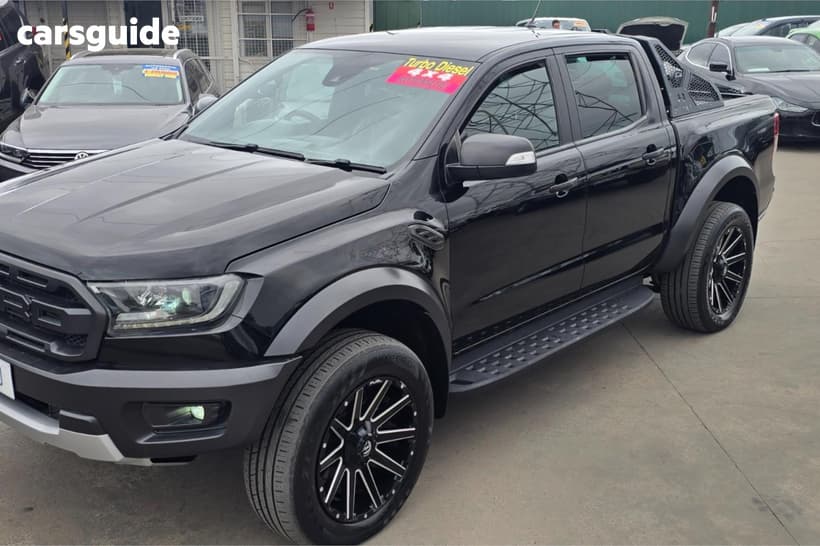 Black 2020 Ford Ranger Double Cab Pick Up Raptor 2.0 (4X4)