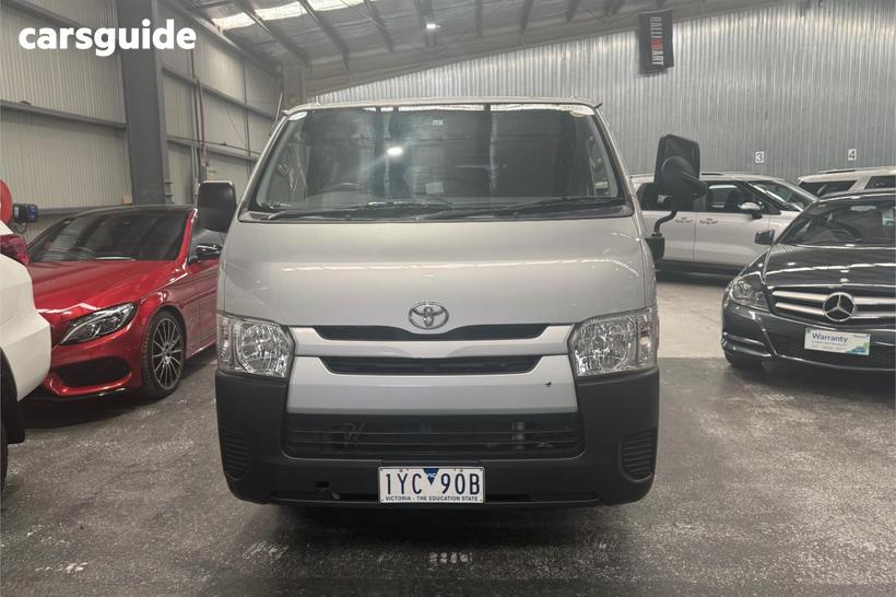 Silver 2014 Toyota HiAce Van Lwb