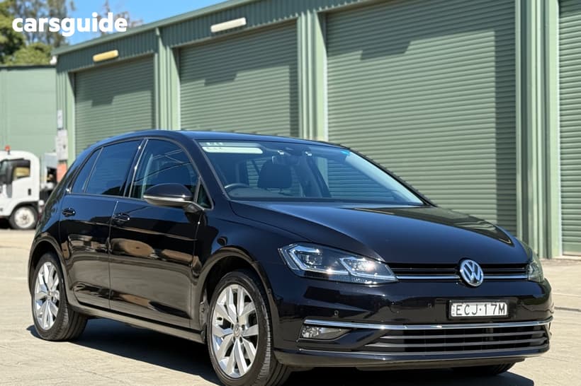 Black 2019 Volkswagen Golf Hatchback 110 Tsi Highline