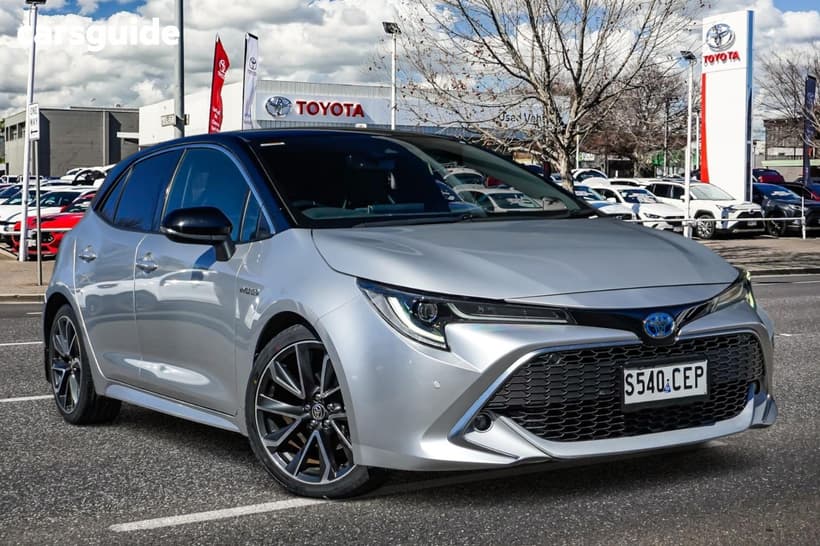 Silver 2020 Toyota Corolla Hatchback Zr (Hybrid)