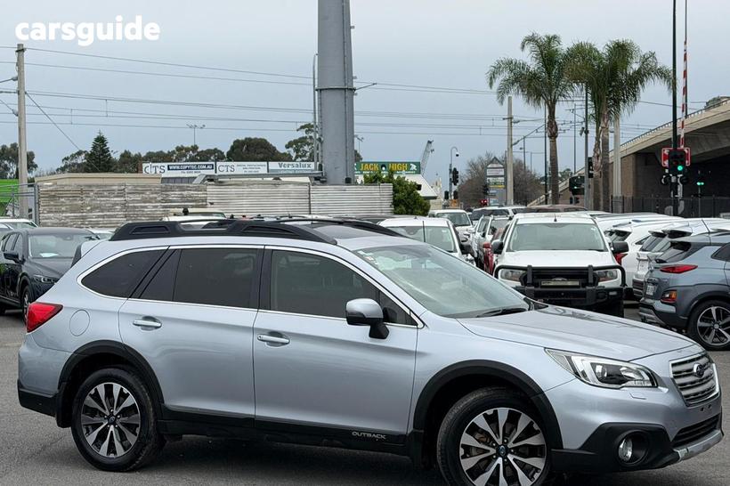 Silver 2015 Subaru Outback Wagon 2.5I Premium