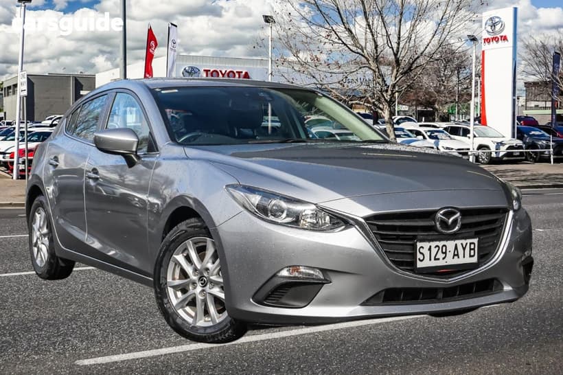Silver 2014 Mazda 3 Hatchback Touring