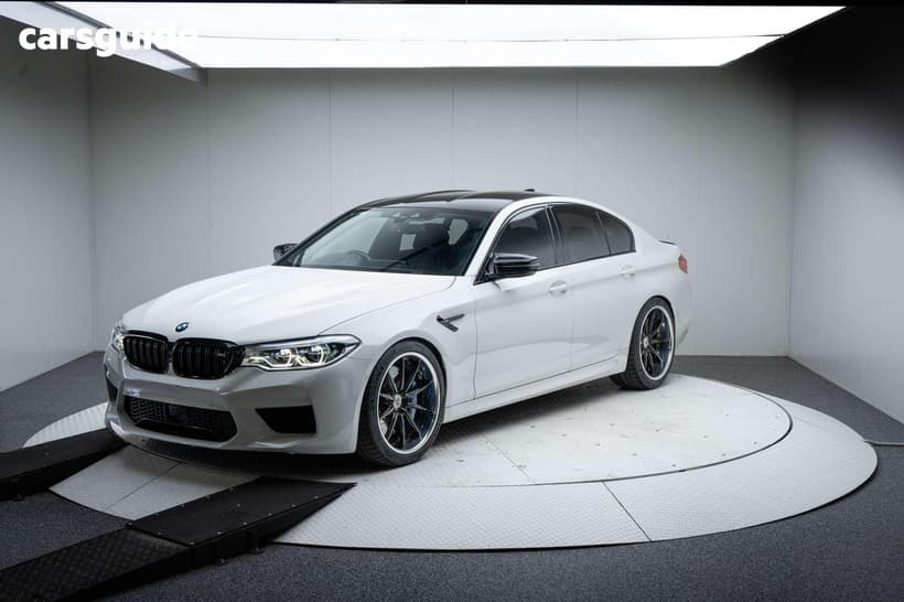 White 2019 BMW M5 Sedan Competition