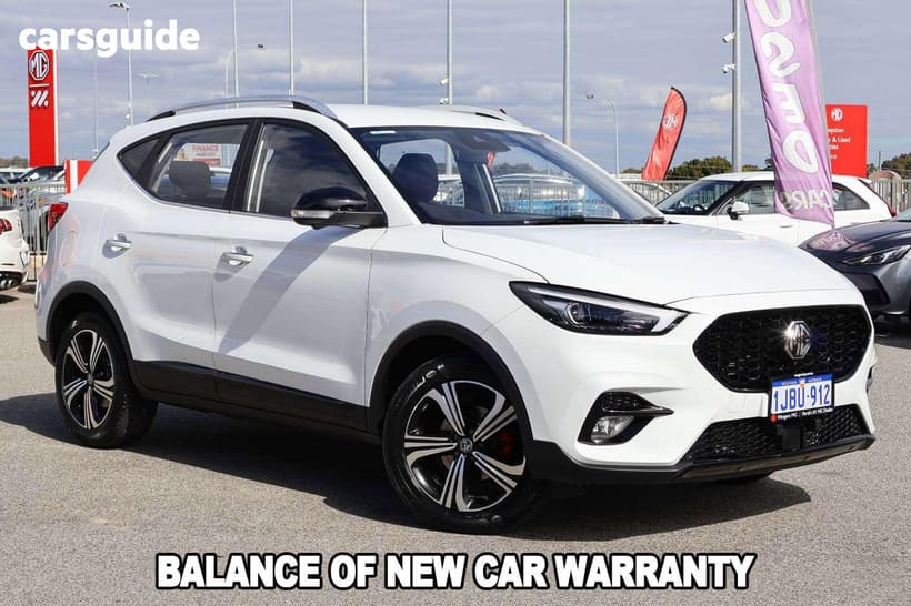 White 2023 MG ZST Wagon Excite