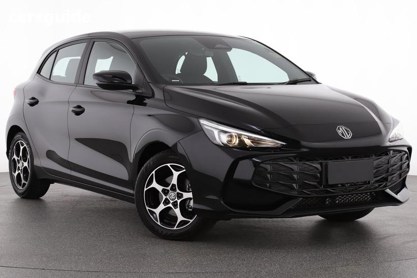 Black 2025 MG MG3 Hatchback Excite