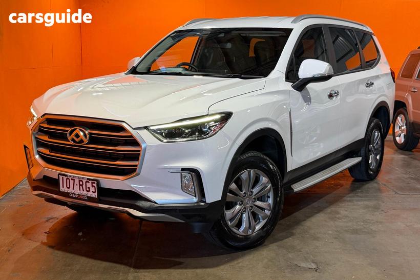 White 2021 LDV D90 Wagon (2Wd)
