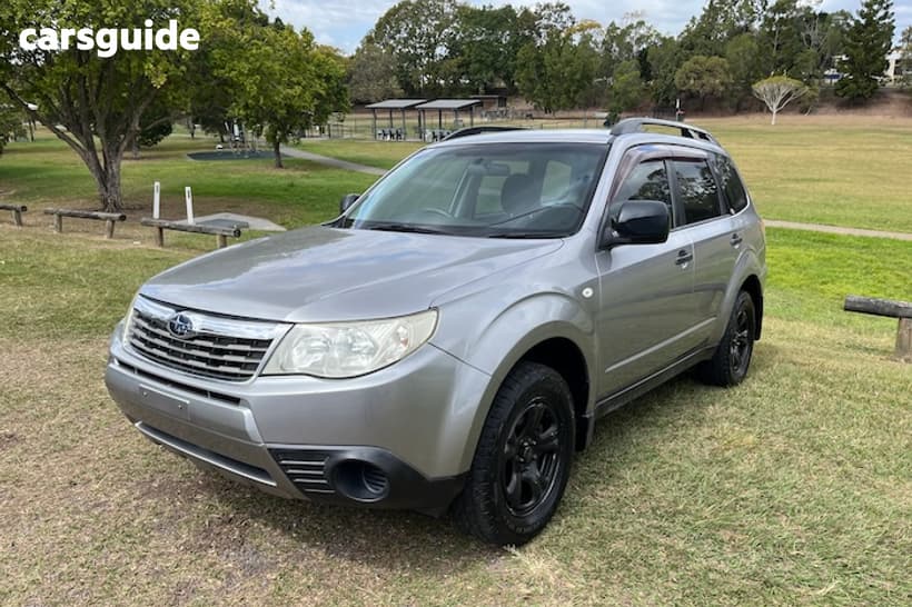 Silver 2008 Subaru Forester Wagon X