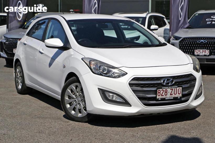 White 2016 Hyundai I30 Hatchback Active