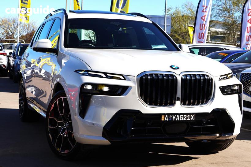 White 2024 BMW X7 Wagon Xdrive40D M Sport Mhev