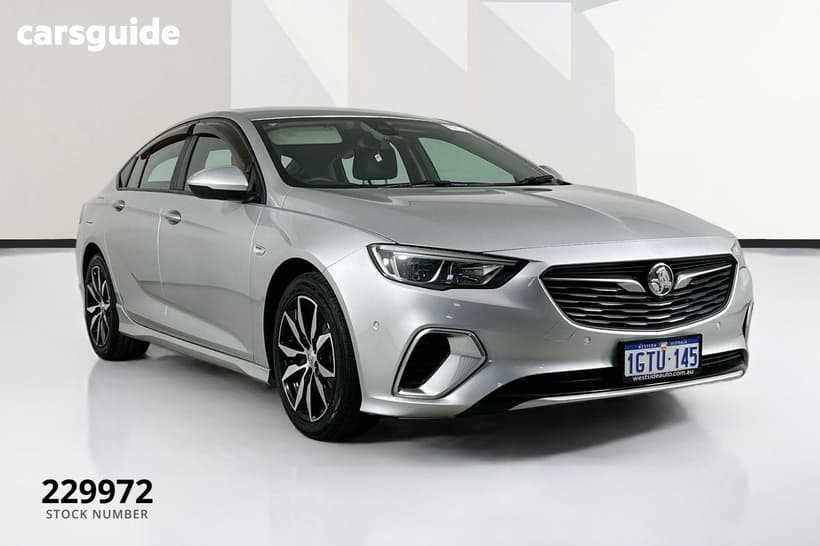 Silver 2018 Holden Commodore Liftback Rs