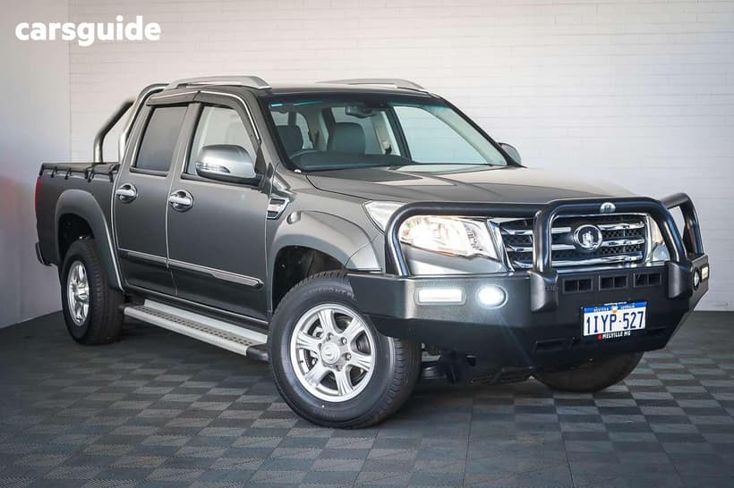 Grey 2021 GWM Steed Cab Chassis (4X2)