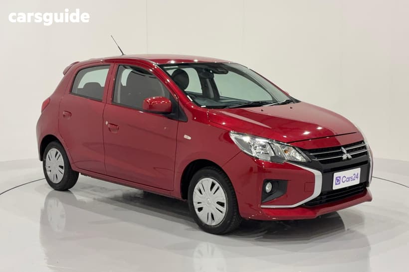 Red 2021 Mitsubishi Mirage Hatch