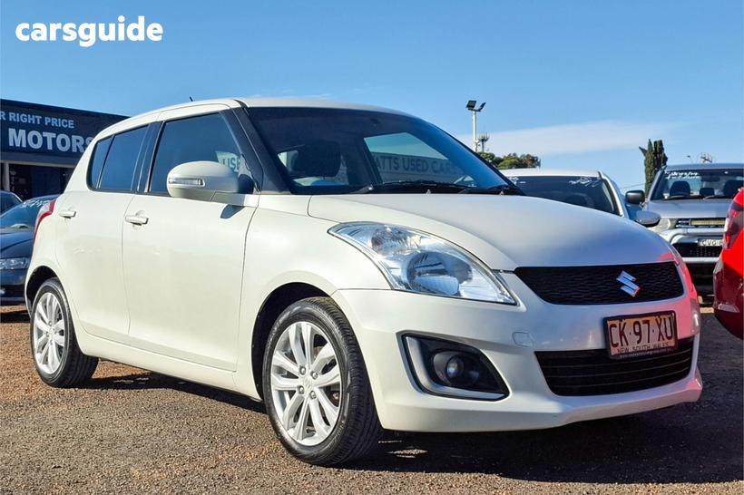 White 2016 Suzuki Swift Hatchback Gl Navigator
