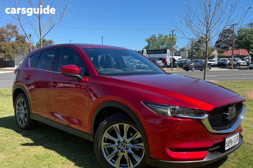 Red 2020 Mazda CX-5 Wagon Akera (4X4)