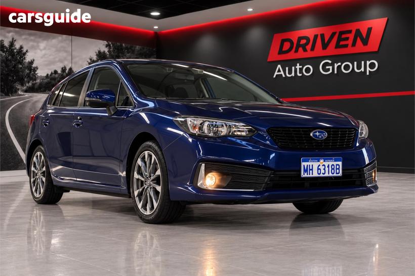 Blue 2022 Subaru Impreza Hatchback 2.0I Premium (Awd)
