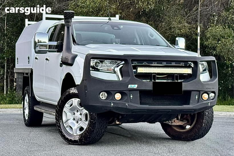 White 2017 Ford Ranger Dual Cab Utility Xlt 3.2 (4X4)