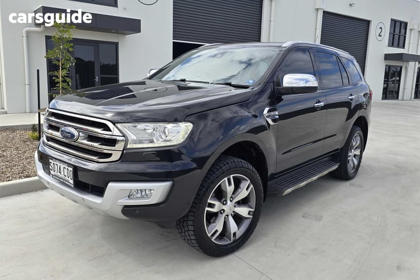 Black 2016 Ford Everest Wagon Titanium