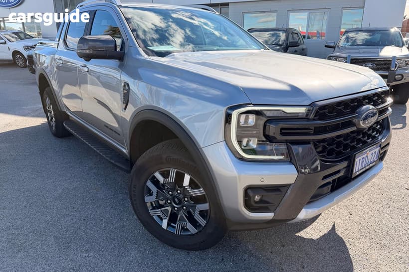 Silver 2025 Ford Ranger Double Cab Pick Up Phev Wildtrak (4X4)