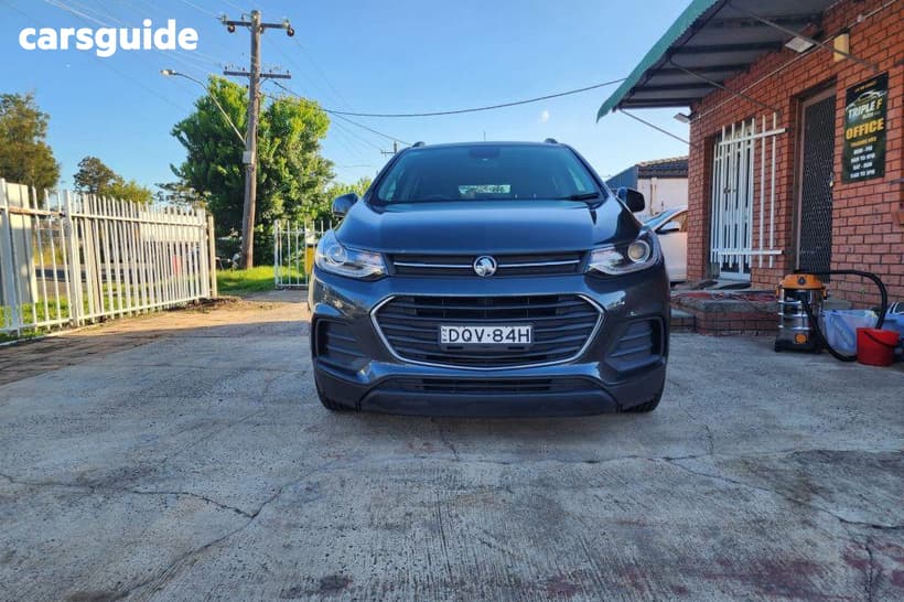 Grey 2017 Holden Trax Wagon Ls