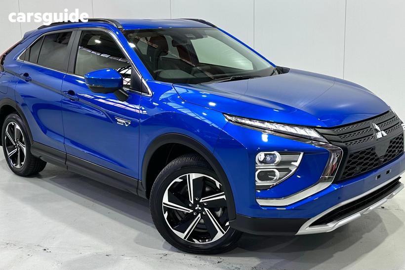 Blue 2024 Mitsubishi Eclipse Cross Wagon Gsr Phev (Awd)