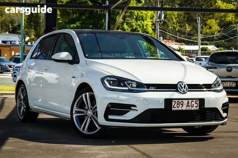 White 2020 Volkswagen Golf Hatchback 110 Tsi Highline
