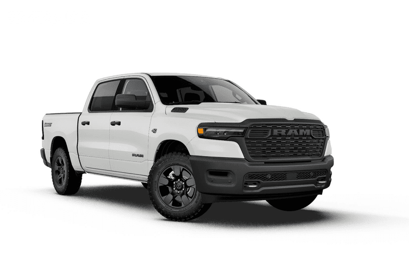 White 2027 RAM 1500 Ute Tray