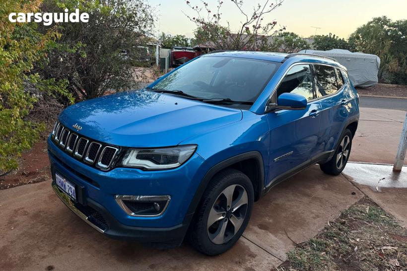 Blue 2017 Jeep Compass Wagon Limited (4X4)