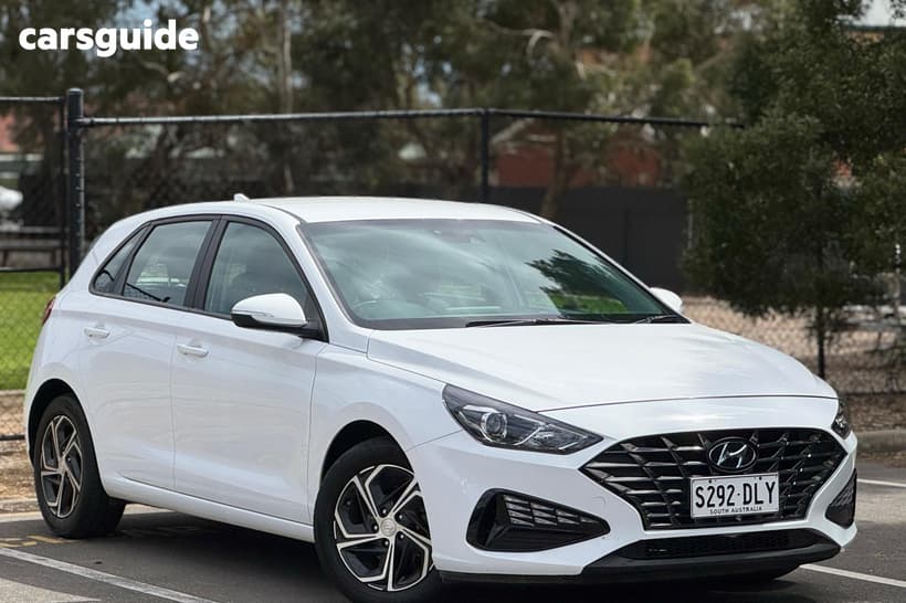 White 2023 Hyundai I30 Hatch PD.V4 MY23