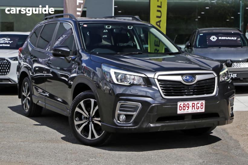 Grey 2019 Subaru Forester Wagon 2.5I Premium (Awd)