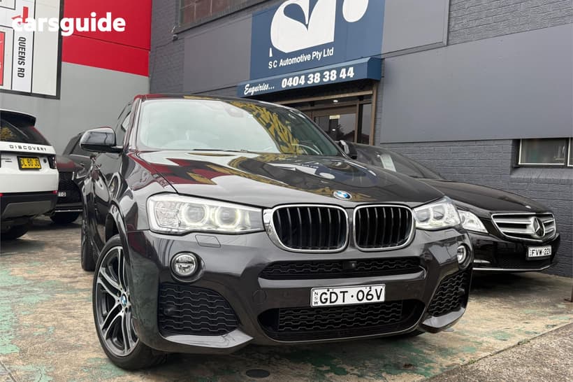 Grey 2016 BMW X4 Coupe Xdrive 20I