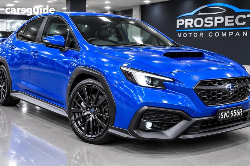 Blue 2022 Subaru WRX Sedan Rs (Awd)