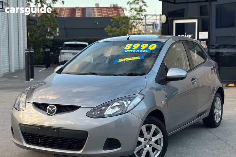 Grey 2010 Mazda 2 Hatchback Maxx