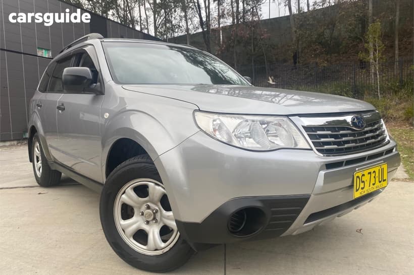 Silver 2010 Subaru Forester Wagon X (Satnav)