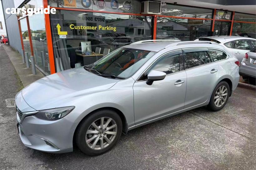 Silver 2016 Mazda 6 Wagon Touring