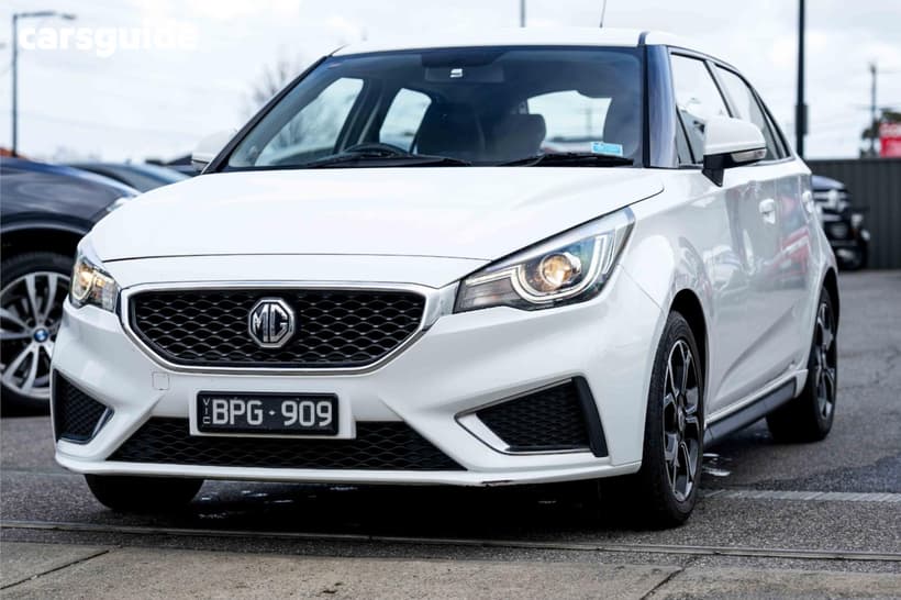 White 2021 MG MG3 Hatchback Excite (With Navigation)