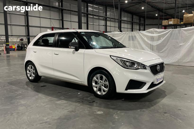 White 2022 MG MG3 Hatchback Core