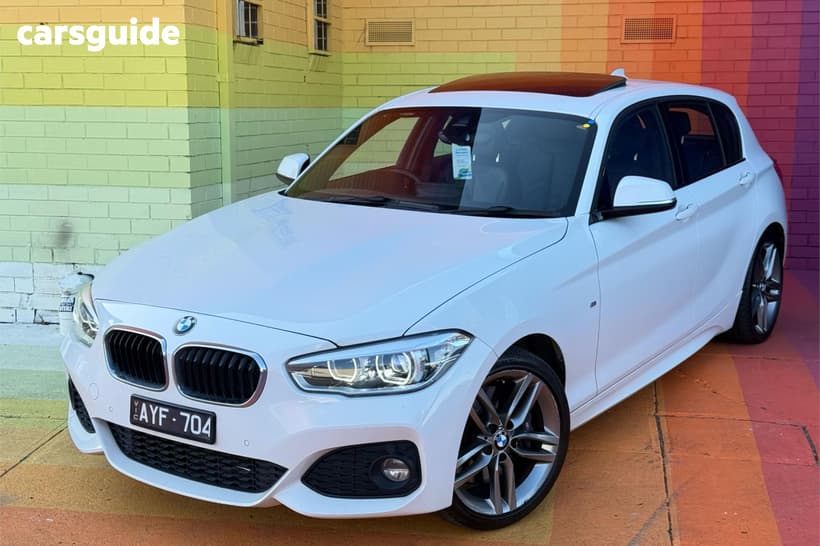 White 2018 BMW 125I Hatchback M Sport