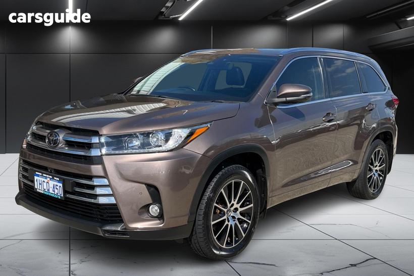 Brown 2018 Toyota Kluger Wagon Grande (4X2)