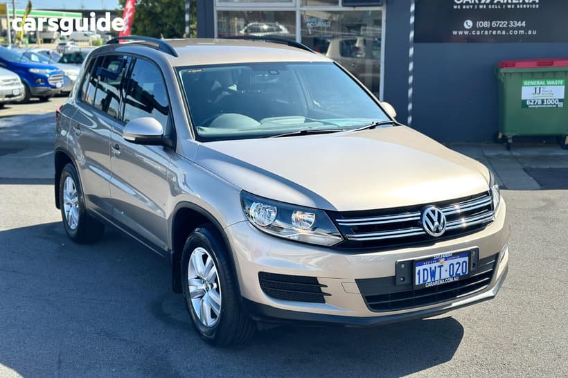 Beige 2012 Volkswagen Tiguan SUV 118 TSI (4X2) 5NC MY12