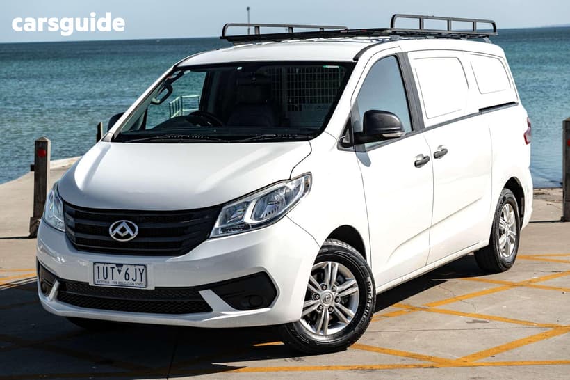 White 2021 LDV G10+ Van Barn Door