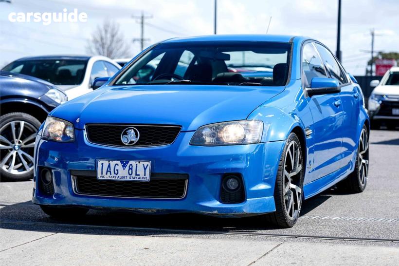 Blue 2012 Holden Commodore Sedan Sv6