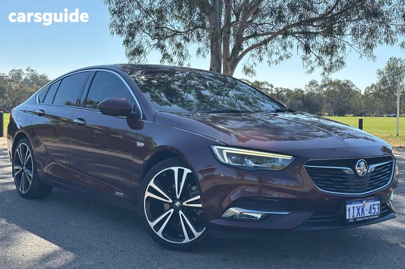 Red 2018 Holden Calais Liftback V