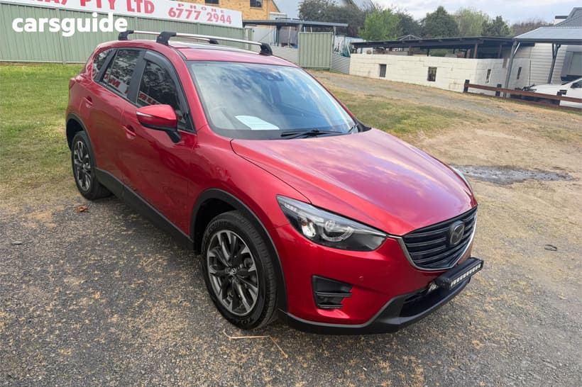 Red 2015 Mazda CX-5 Wagon Akera (4X4)
