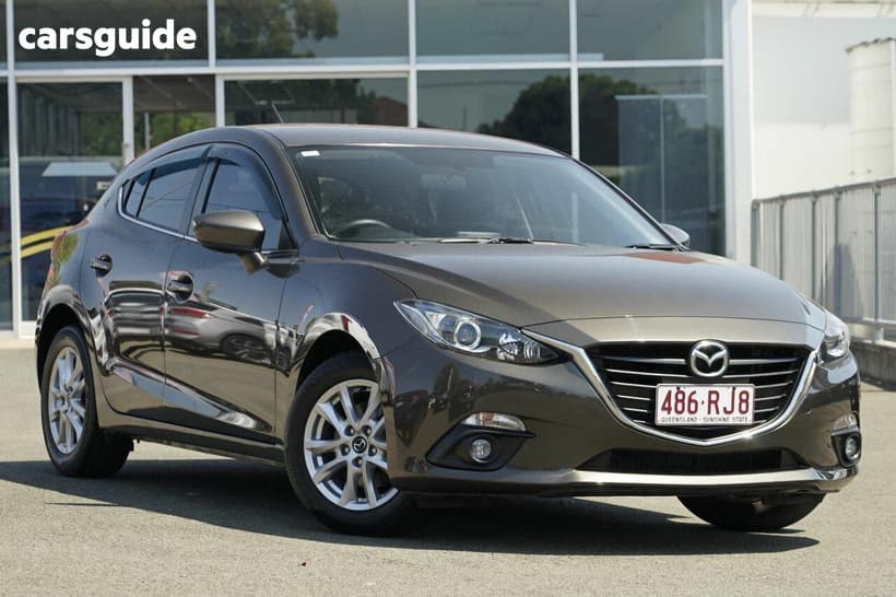 Brown 2015 Mazda 3 Hatchback Maxx