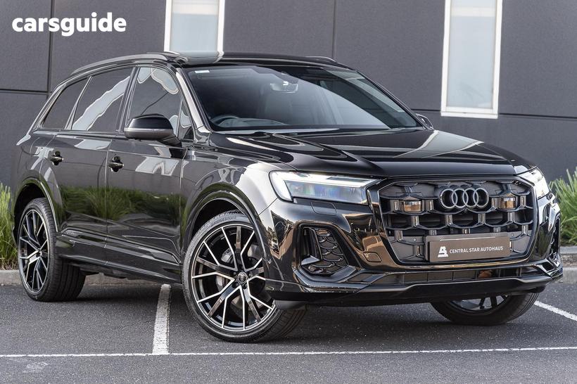 Black 2025 Audi Q7 Wagon 50 Tdi S Line Quattro Mhev