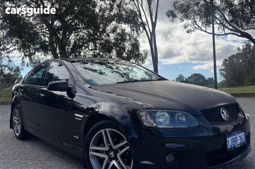 Black 2010 Holden Commodore Sedan Sv6