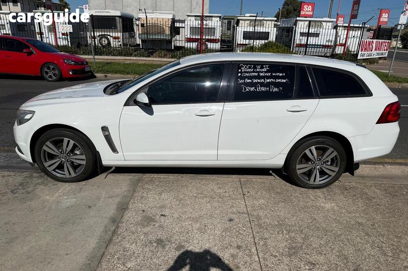 White 2017 Holden Commodore Sportswagon Evoke