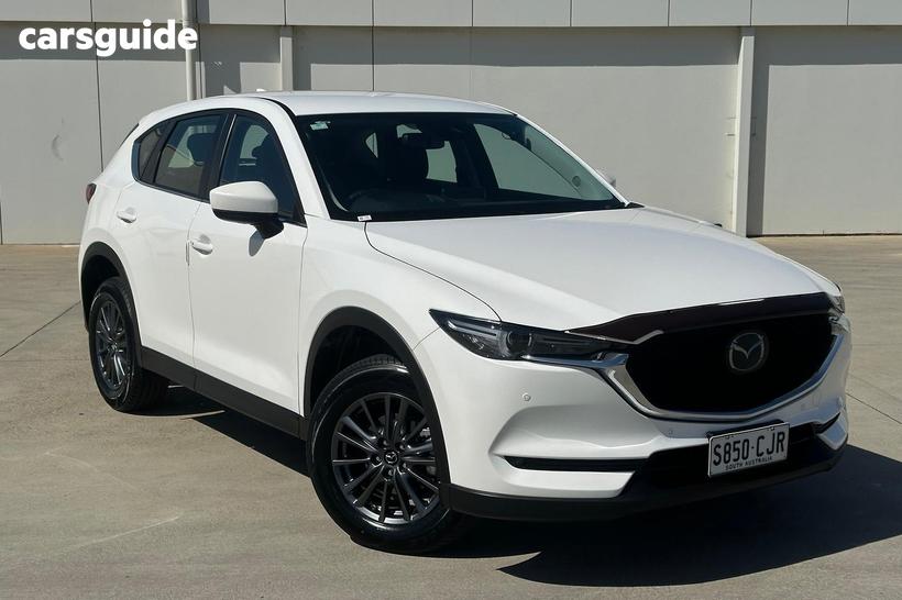 White 2021 Mazda CX-5 Wagon Touring (Awd)